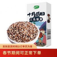 十月稻田三色藜麥紅藜麥、黑藜麥白藜麥雜糧有機粗糧代餐480g